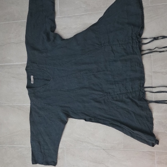 Blue Fish Drawstring Tunic Top - Picture 10 of 11